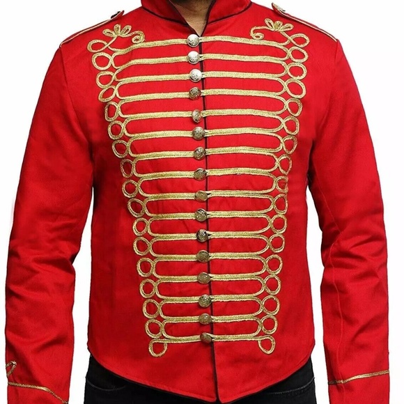 Ro Rox Men's Napoleonic Military Parade Jacket , Sz-XXL - Picture 4 of 4